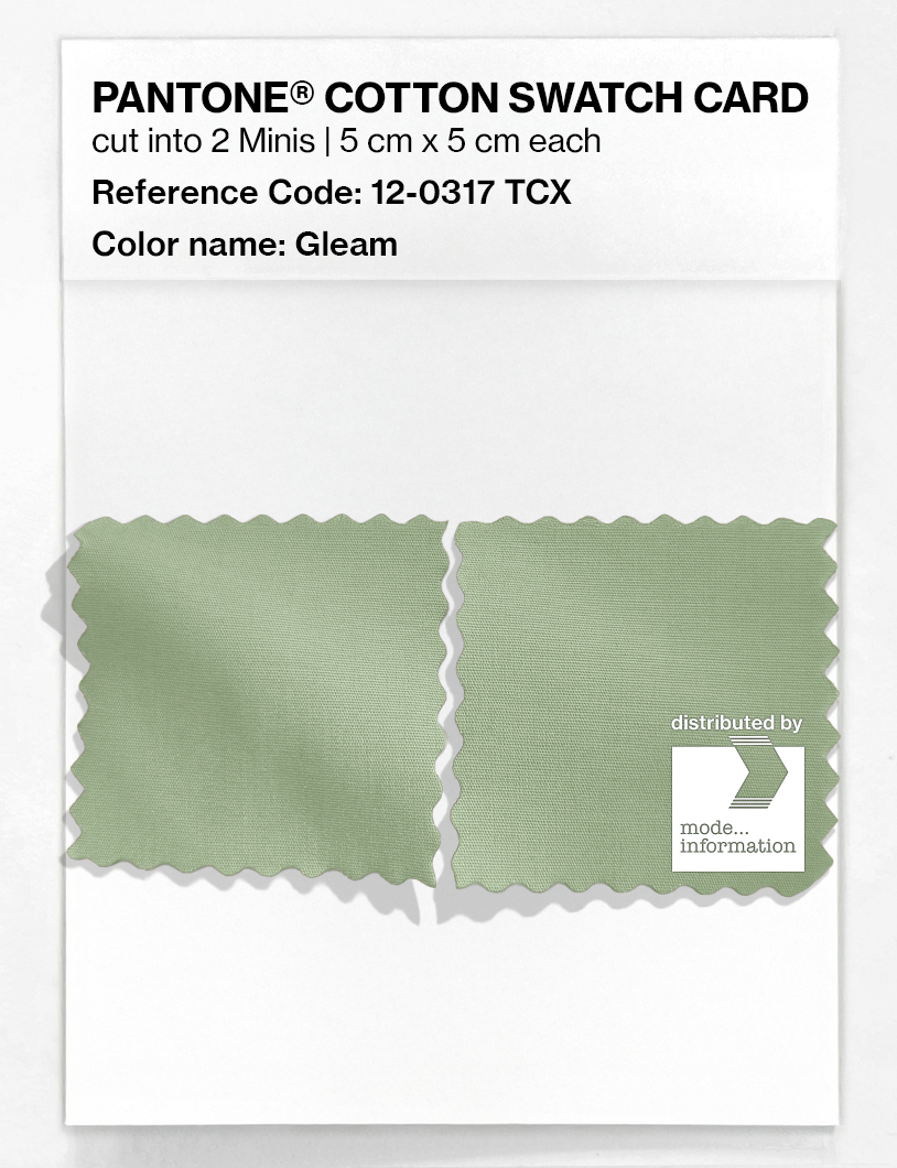 Artikelbild 4 des Artikels “PANTONE® COTTON SWATCH CARD 12-0317 TCX Gleam “