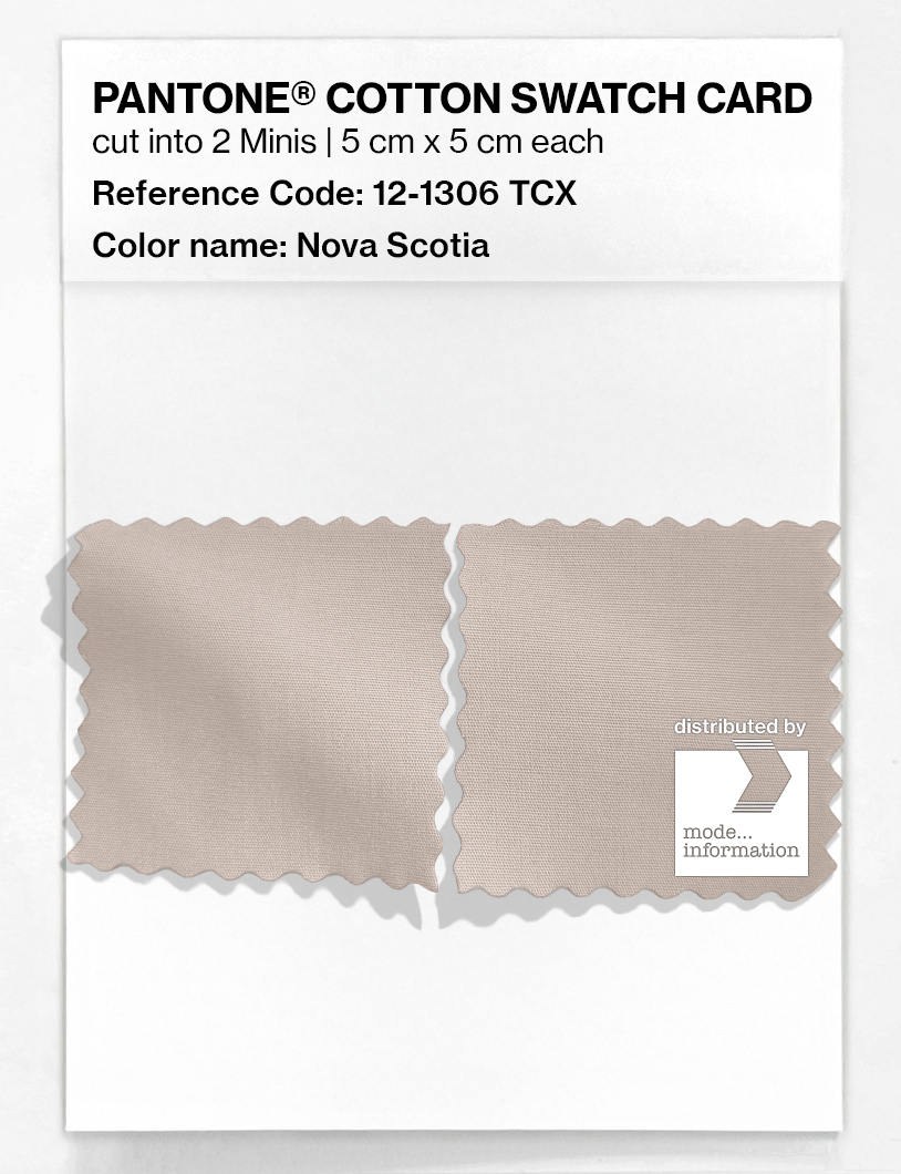 Artikelbild 4 des Artikels “PANTONE® COTTON SWATCH CARD 12-1306 TCX Nova Scotia “