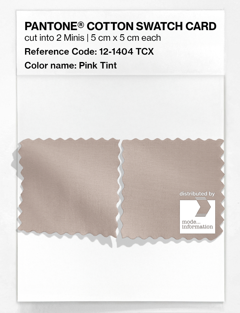Artikelbild 4 des Artikels “PANTONE® COTTON SWATCH CARD 12-1404 TCX Pink Tint “
