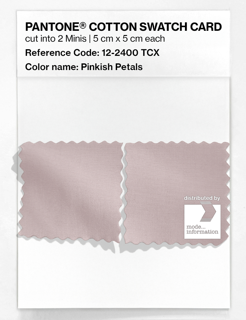 Artikelbild 4 des Artikels “PANTONE® COTTON SWATCH CARD 12-2400 TCX Pinkish Petals “