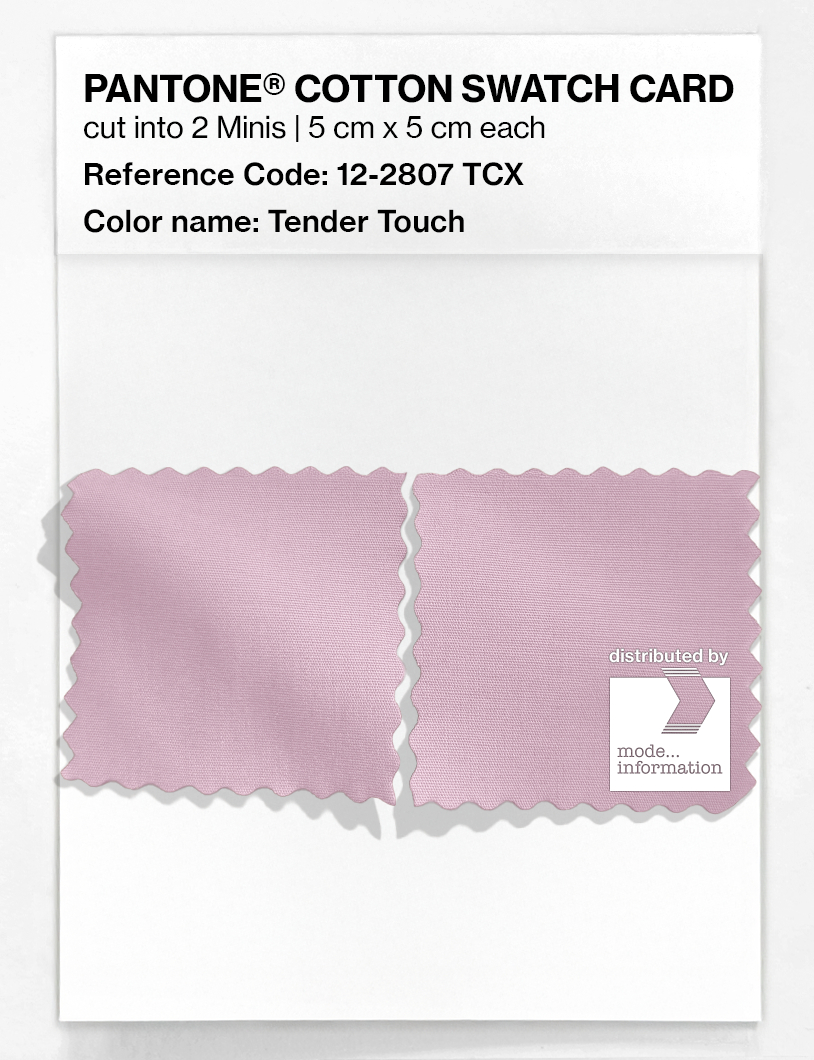 Artikelbild 4 des Artikels “PANTONE® COTTON SWATCH CARD 12-2807 TCX Tender Touch “