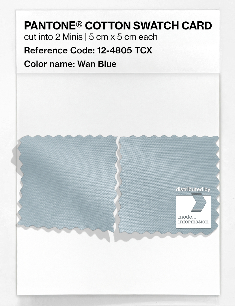 Artikelbild 4 des Artikels “PANTONE® COTTON SWATCH CARD 12-4805 TCX Wan Blue “