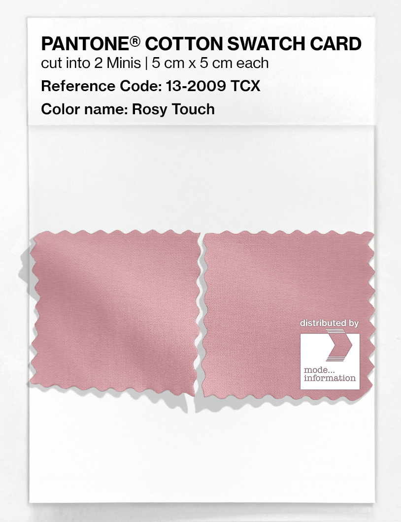 Artikelbild 4 des Artikels “PANTONE® COTTON SWATCH CARD 13-2009 TCX Rosy Touch “