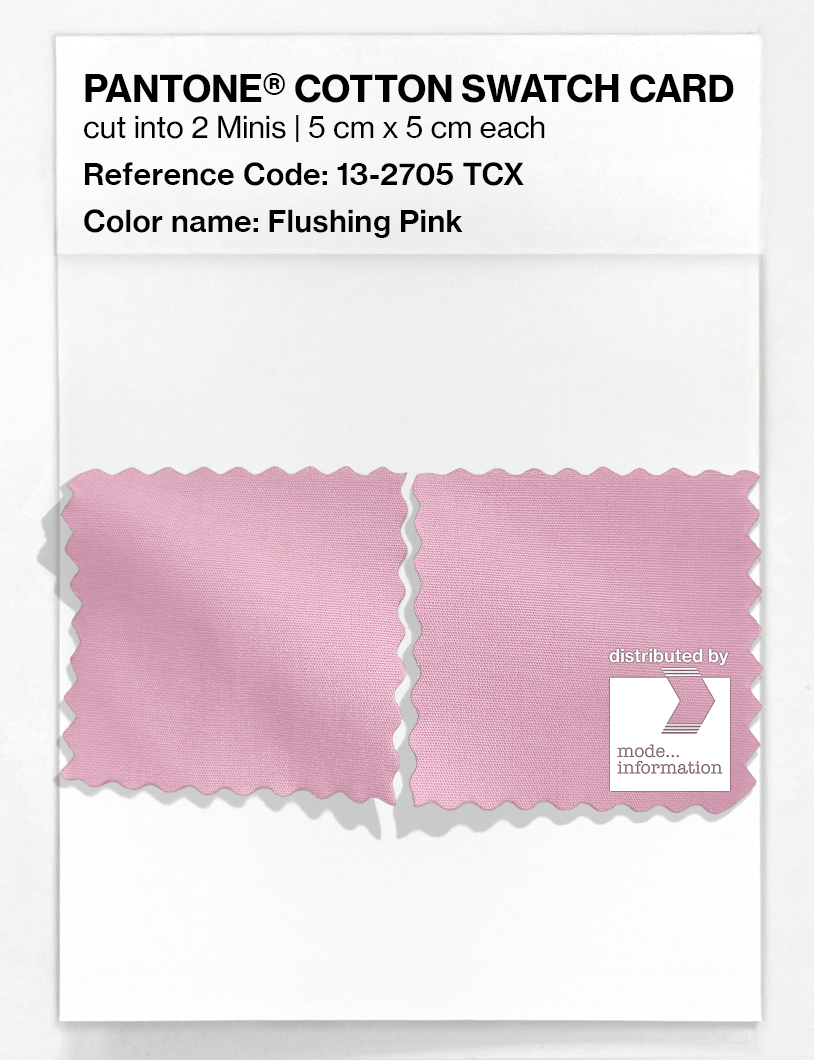 Artikelbild 4 des Artikels “PANTONE® COTTON SWATCH CARD 13-2705 TCX Flushing Pink “
