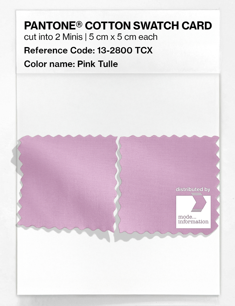 Artikelbild 4 des Artikels “PANTONE® COTTON SWATCH CARD 13-2800 TCX Pink Tulle “