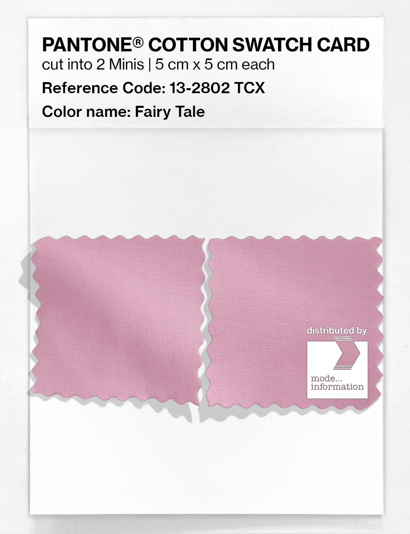 Artikelbild 4 des Artikels “PANTONE® COTTON SWATCH CARD 13-2802 TCX Fairy Tale “