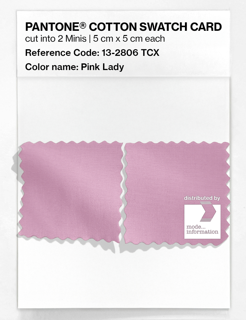 Artikelbild 4 des Artikels “PANTONE® COTTON SWATCH CARD 13-2806 TCX Pink Lady “