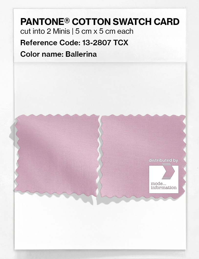 Artikelbild 4 des Artikels “PANTONE® COTTON SWATCH CARD 13-2807 TCX Ballerina “