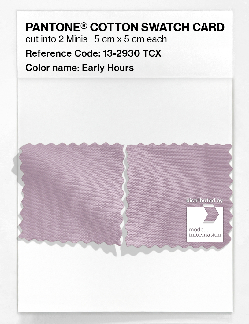 Artikelbild 4 des Artikels “PANTONE® COTTON SWATCH CARD 13-2930 TCX Early Hours “