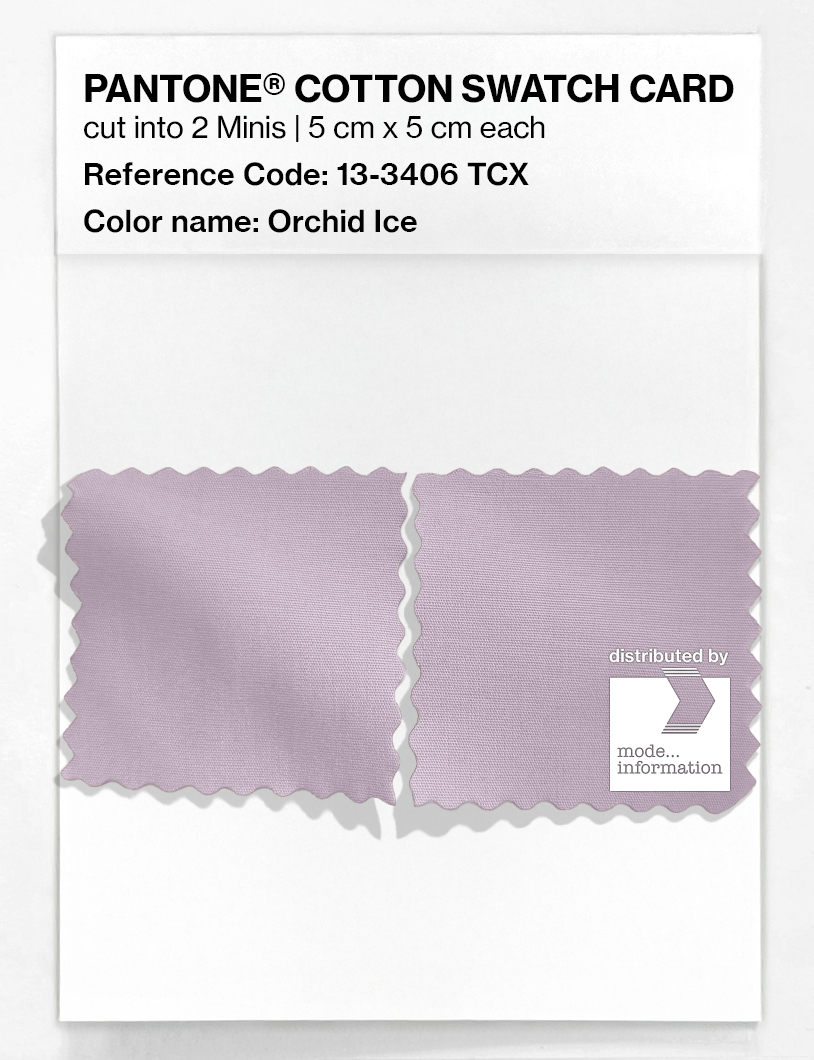 Artikelbild 4 des Artikels “PANTONE® COTTON SWATCH CARD 13-3406 TCX Orchid Ice “