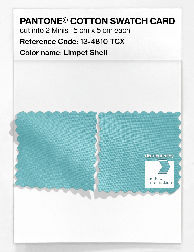 Artikelbild 4 des Artikels “PANTONE® COTTON SWATCH CARD 13-4810 TCX Limpet Shell “