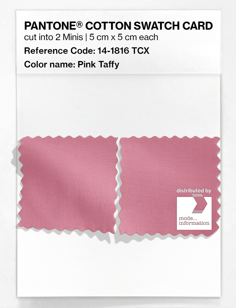 Artikelbild 4 des Artikels “PANTONE® COTTON SWATCH CARD 14-1816 TCX Pink Taffy “