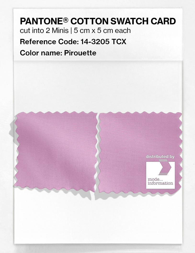 Artikelbild 4 des Artikels “PANTONE® COTTON SWATCH CARD 14-3205 TCX Pirouette “