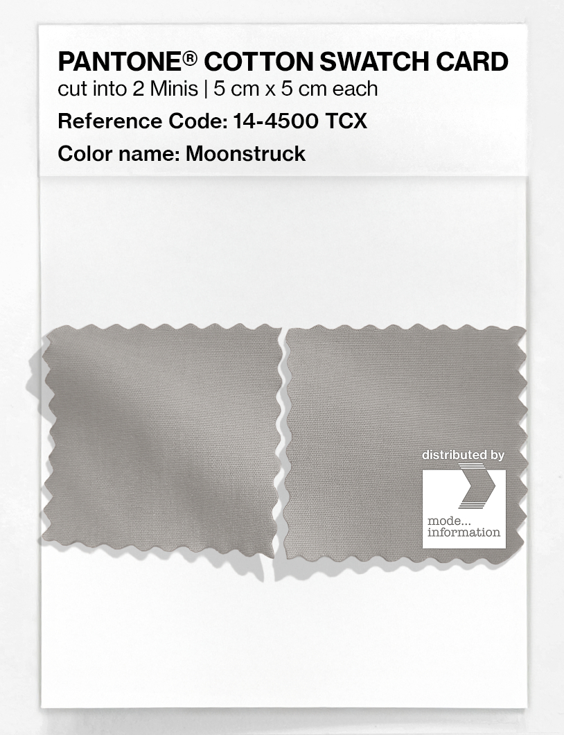 Artikelbild 4 des Artikels “PANTONE® COTTON SWATCH CARD 14-4500 TCX Moonstruck “