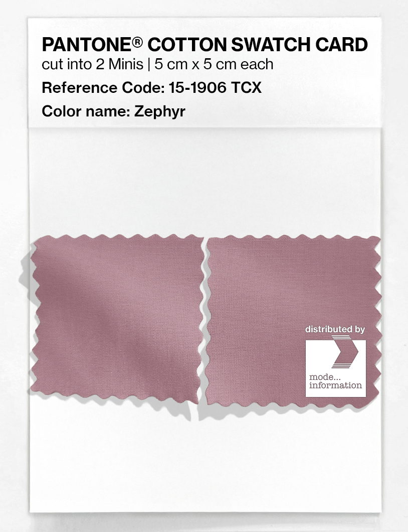 Artikelbild 4 des Artikels “PANTONE® COTTON SWATCH CARD 15-1906 TCX Zephyr “