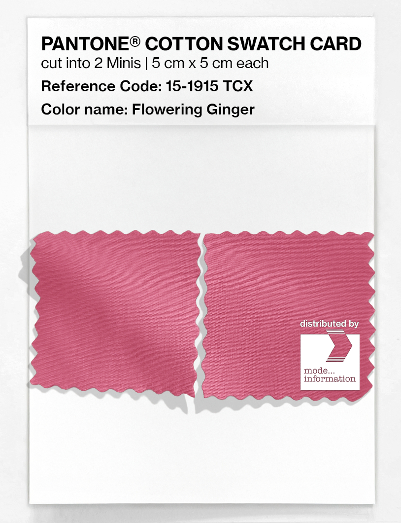 Artikelbild 4 des Artikels “PANTONE® COTTON SWATCH CARD 15-1915 TCX Flowering Ginger “