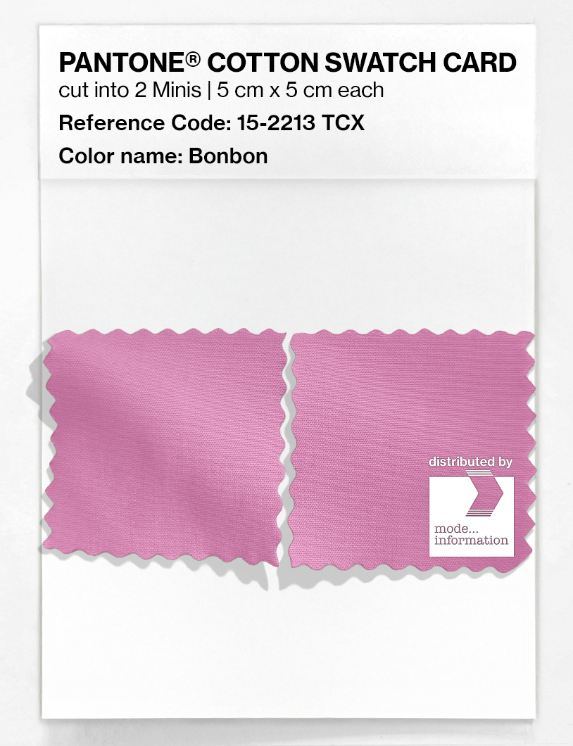 Artikelbild 4 des Artikels “PANTONE® COTTON SWATCH CARD 15-2213 TCX Bonbon “
