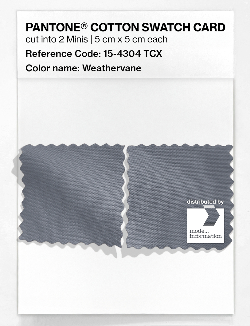 Artikelbild 4 des Artikels “PANTONE® COTTON SWATCH CARD 15-4304 TCX Weathervane “