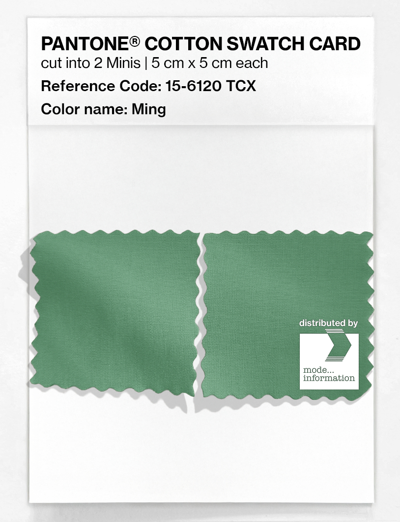 Artikelbild 4 des Artikels “PANTONE® COTTON SWATCH CARD 15-6120 TCX Ming “