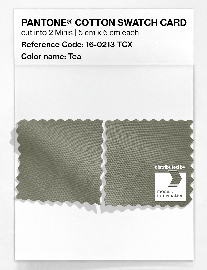 Artikelbild 4 des Artikels “PANTONE® COTTON SWATCH CARD 16-0213 TCX Tea “