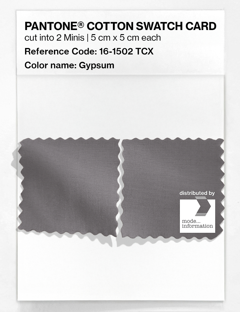 Artikelbild 4 des Artikels “PANTONE® COTTON SWATCH CARD 16-1502 TCX Gypsum “