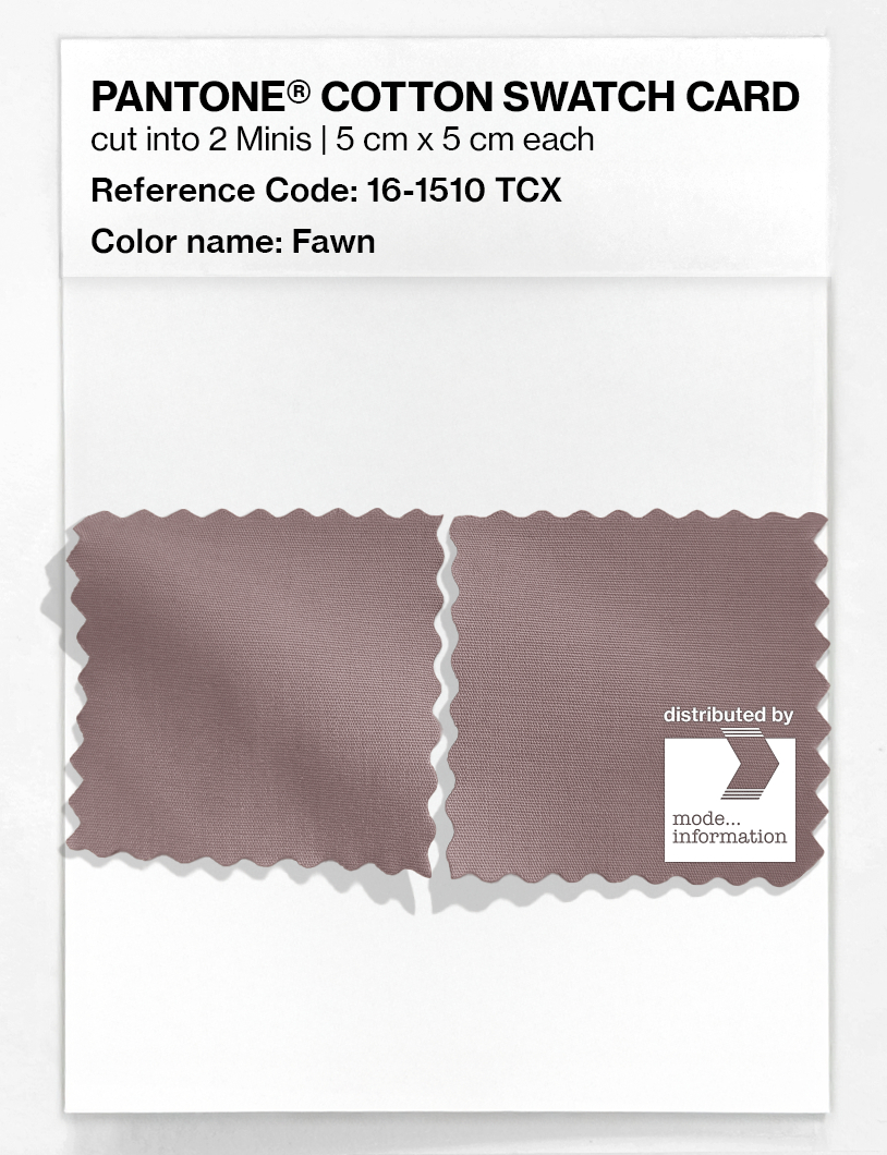 Artikelbild 4 des Artikels “PANTONE® COTTON SWATCH CARD 16-1510 TCX Fawn “