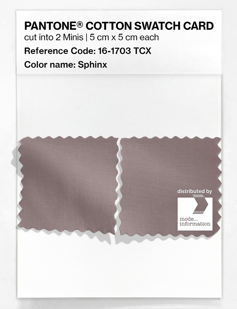 Artikelbild 4 des Artikels “PANTONE® COTTON SWATCH CARD 16-1703 TCX Sphinx “