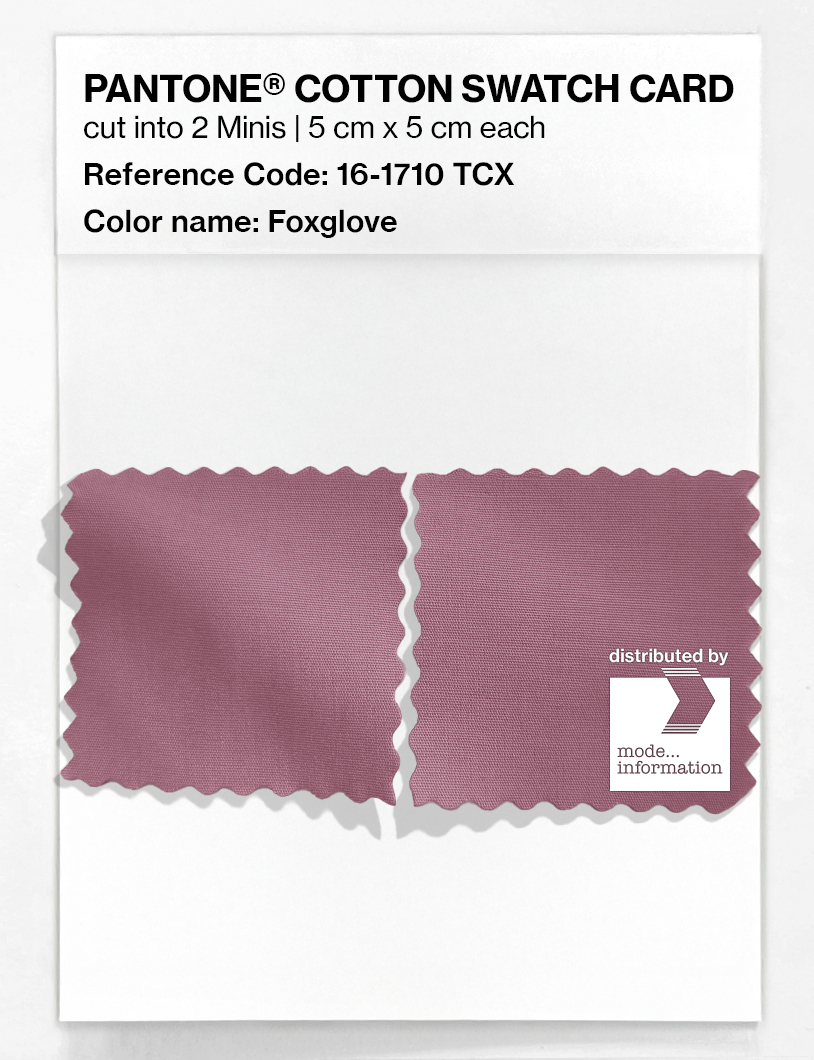 Artikelbild 4 des Artikels “PANTONE® COTTON SWATCH CARD 16-1710 TCX Foxglove “