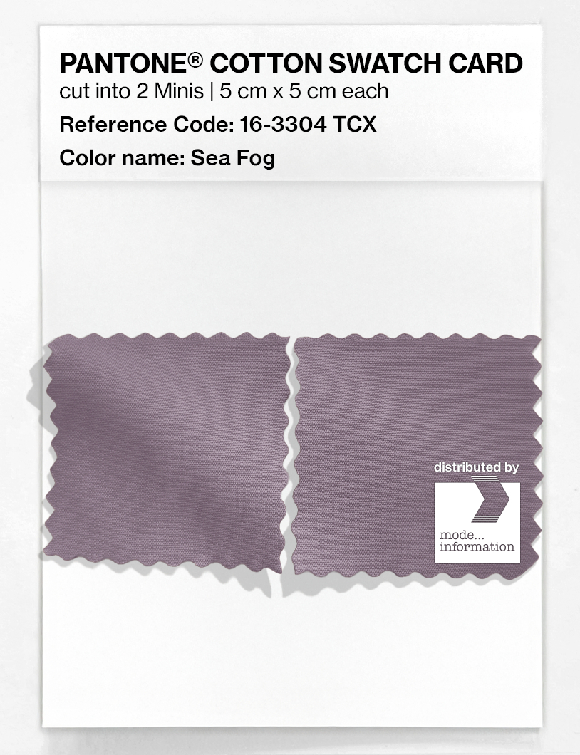 Artikelbild 4 des Artikels “PANTONE® COTTON SWATCH CARD 16-3304 TCX Sea Fog “