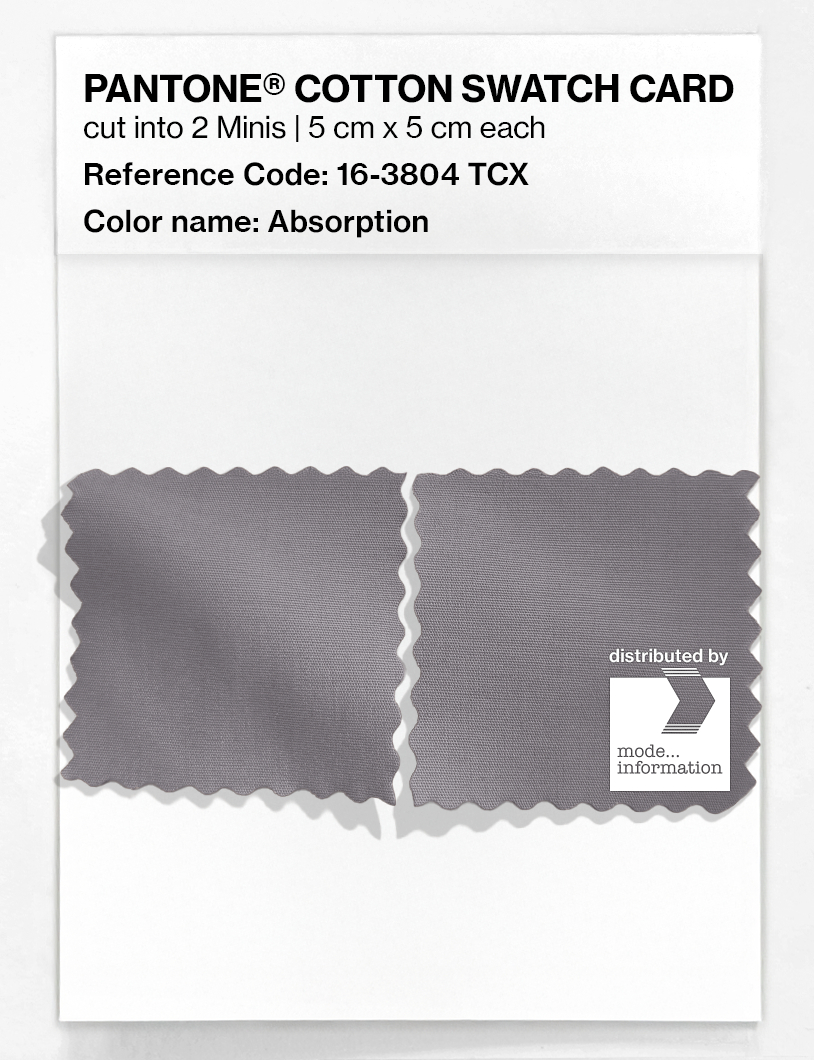 Artikelbild 4 des Artikels “PANTONE® COTTON SWATCH CARD 16-3804 TCX Absorption “
