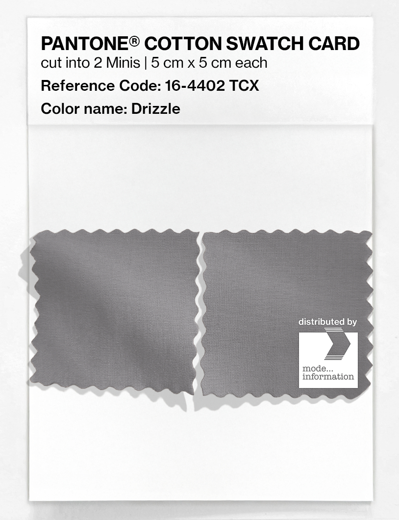 Artikelbild 4 des Artikels “PANTONE® COTTON SWATCH CARD 16-4402 TCX Drizzle “