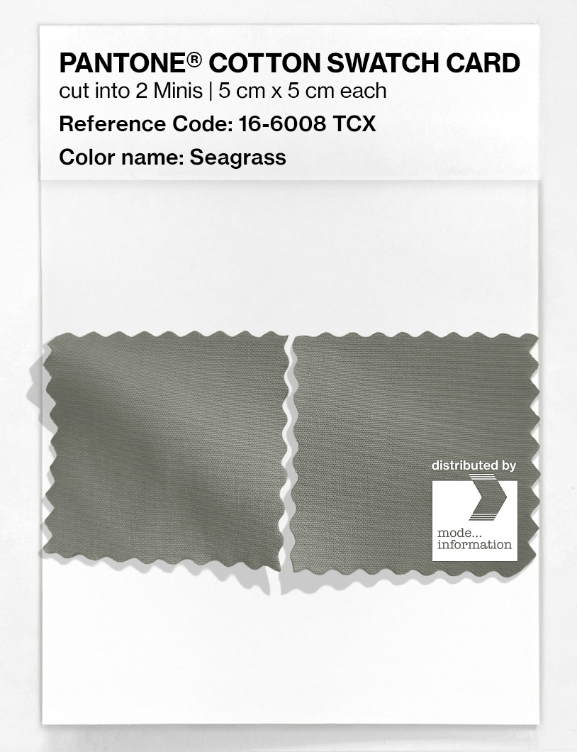 Artikelbild 4 des Artikels “PANTONE® COTTON SWATCH CARD 16-6008 TCX Seagrass “