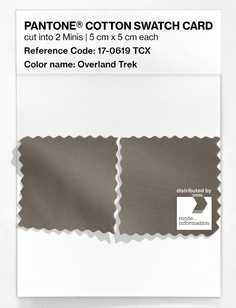 Artikelbild 4 des Artikels “PANTONE® COTTON SWATCH CARD 17-0619 TCX Overland Trek “