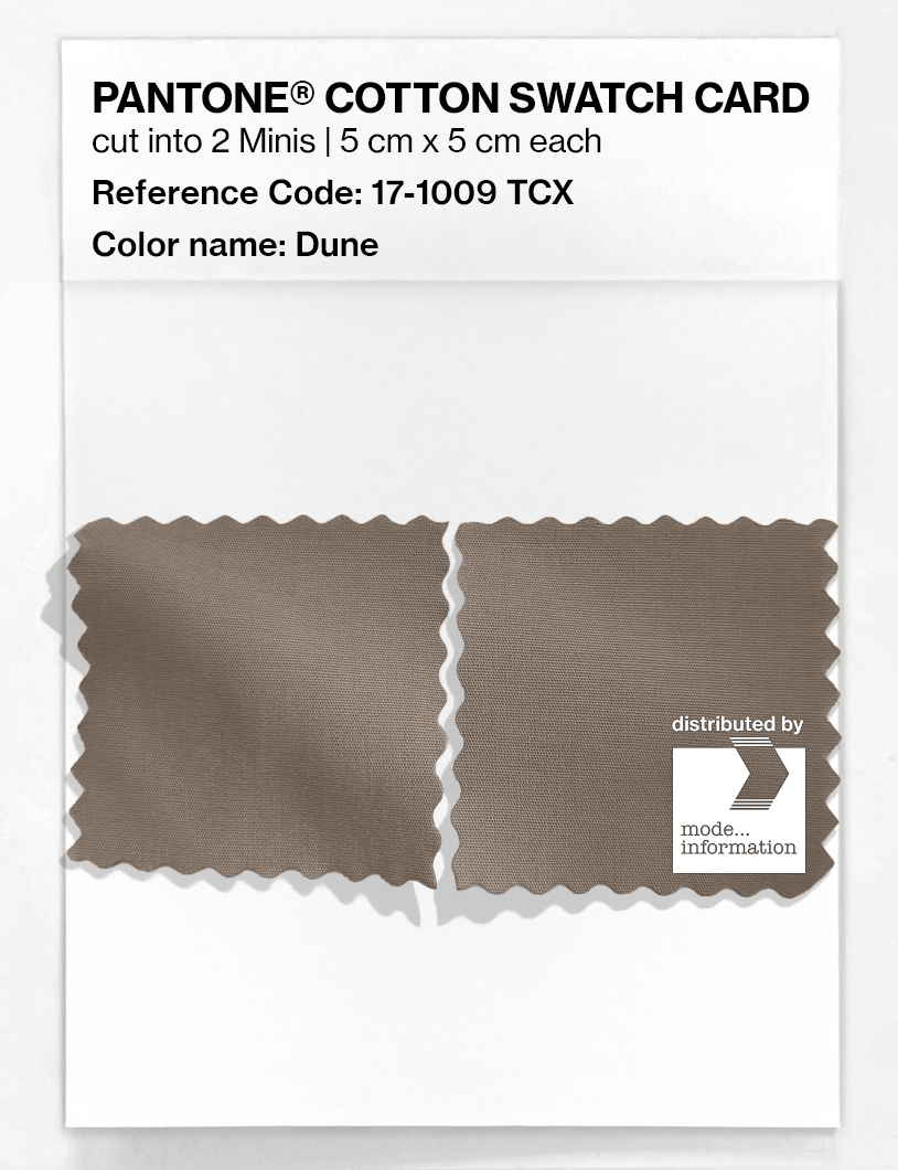 Artikelbild 4 des Artikels “PANTONE® COTTON SWATCH CARD 17-1009 TCX Dune “