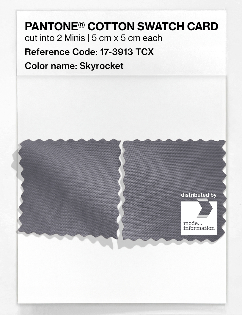 Artikelbild 4 des Artikels “PANTONE® COTTON SWATCH CARD 17-3913 TCX Skyrocket “