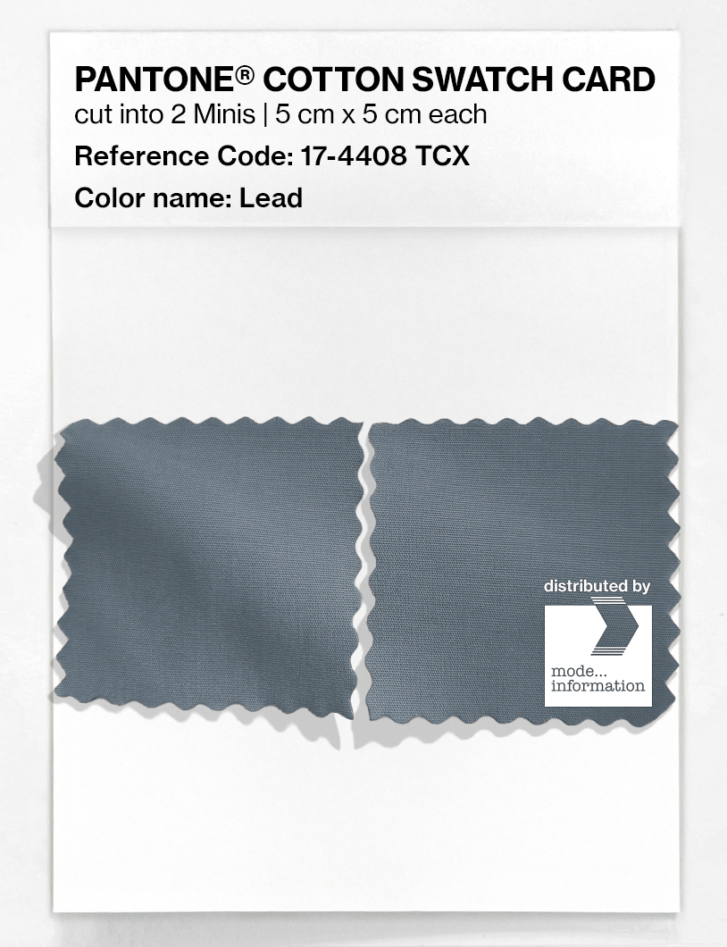 Artikelbild 4 des Artikels “PANTONE® COTTON SWATCH CARD 17-4408 TCX Lead “