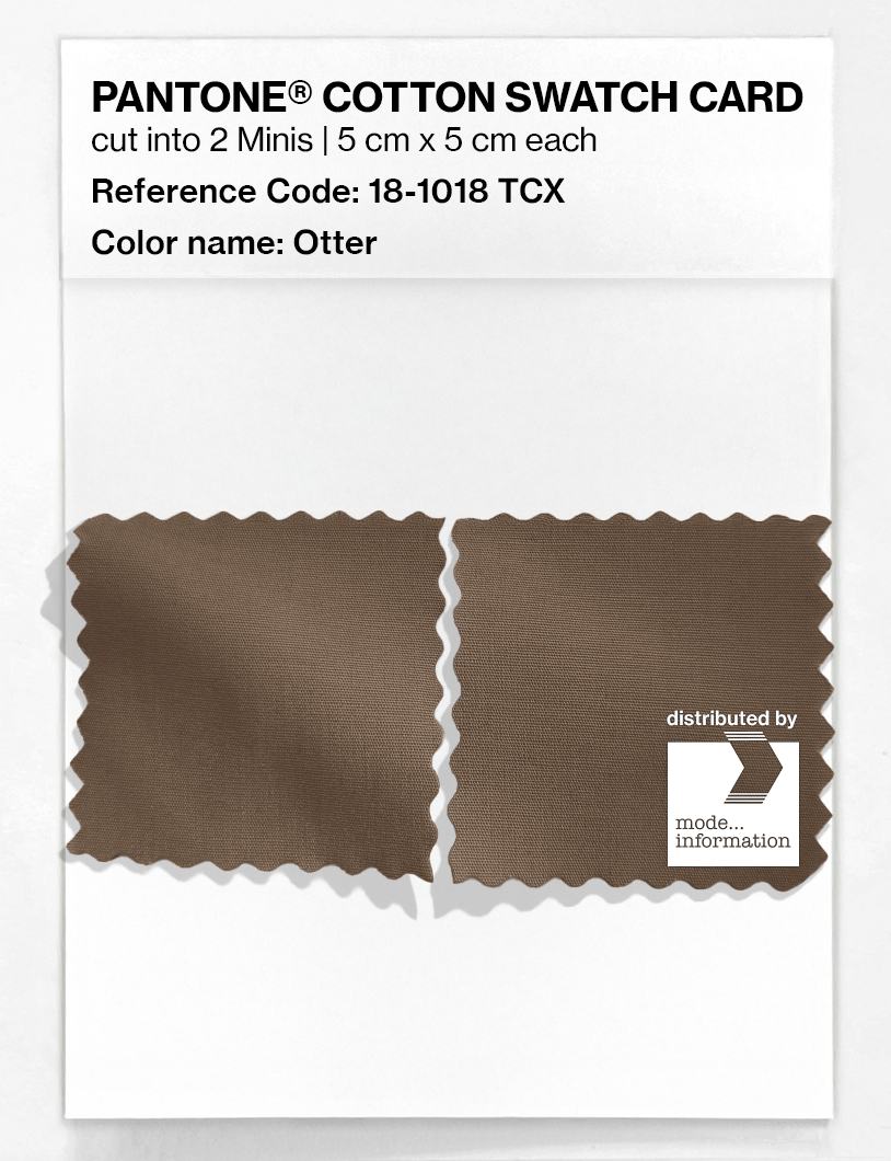 Artikelbild 4 des Artikels “PANTONE® COTTON SWATCH CARD 18-1018 TCX Otter “