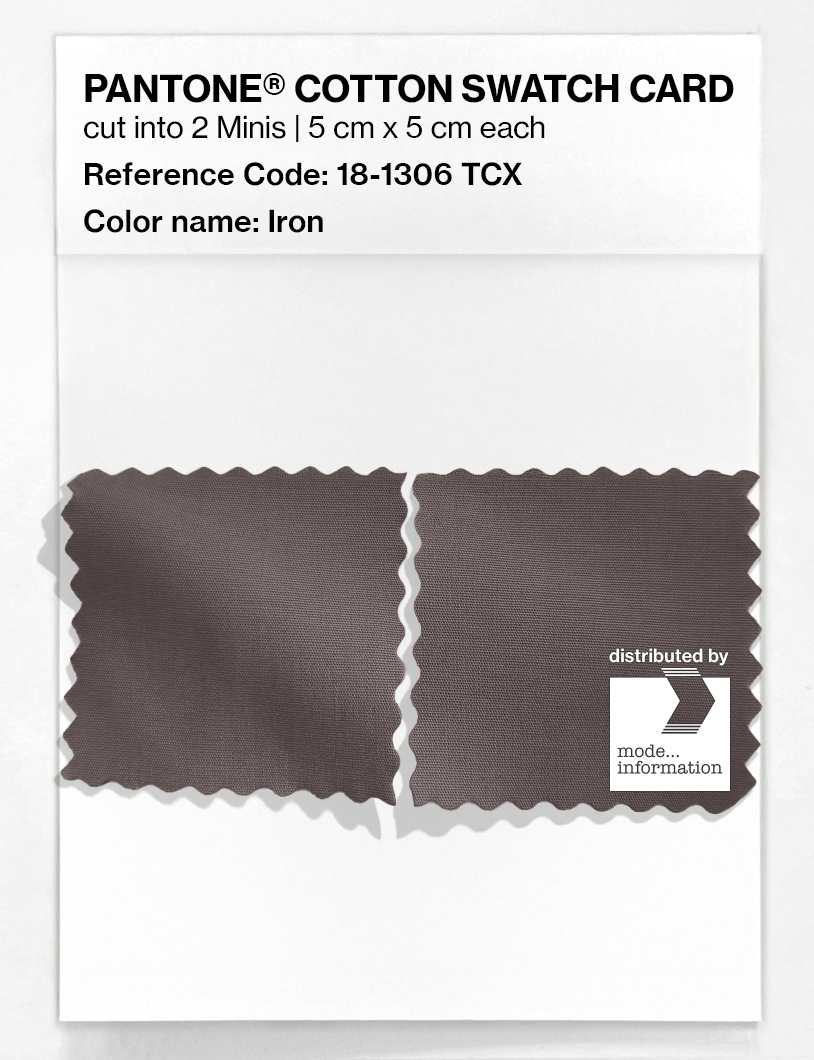 Artikelbild 4 des Artikels “PANTONE® COTTON SWATCH CARD 18-1306 TCX Iron “