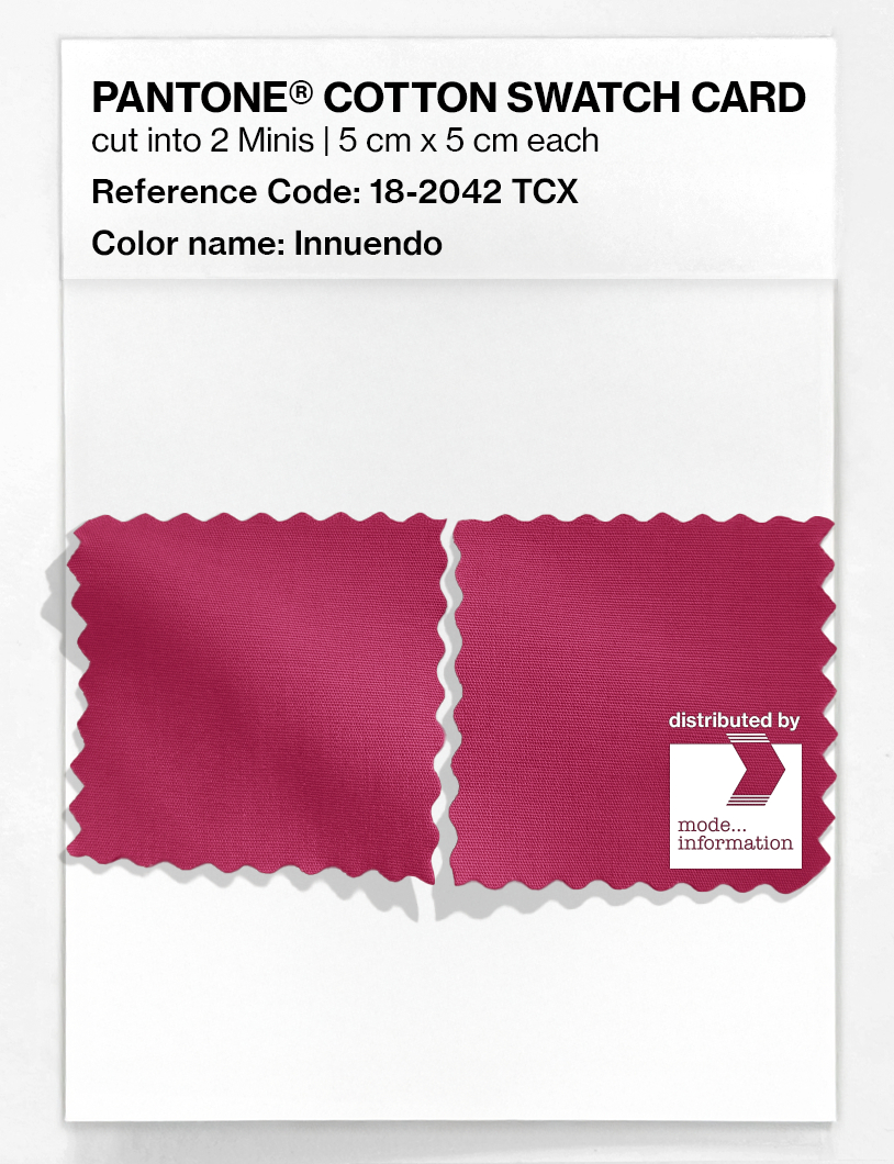 Artikelbild 4 des Artikels “PANTONE® COTTON SWATCH CARD 18-2042 TCX Innuendo “