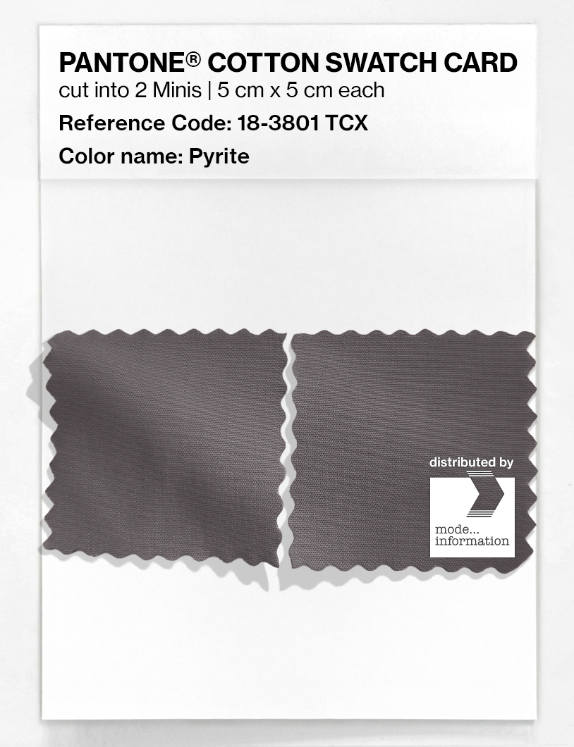 Artikelbild 4 des Artikels “PANTONE® COTTON SWATCH CARD 18-3801 TCX Pyrite “