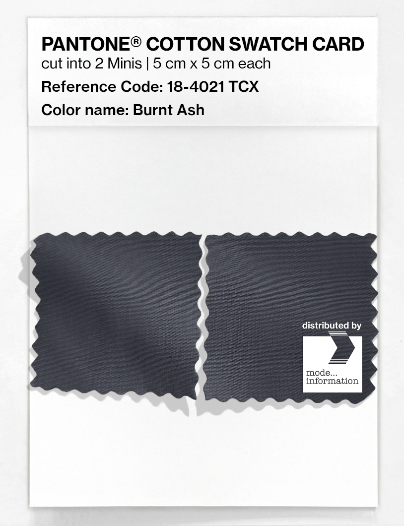 Artikelbild 4 des Artikels “PANTONE® COTTON SWATCH CARD 18-4021 TCX Burnt Ash “