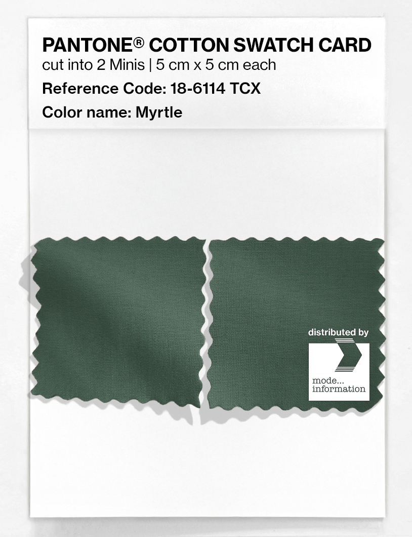 Artikelbild 4 des Artikels “PANTONE® COTTON SWATCH CARD 18-6114 TCX Myrtle “