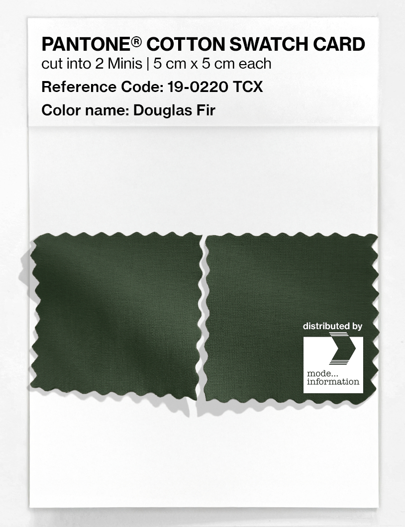 Artikelbild 4 des Artikels “PANTONE® COTTON SWATCH CARD 19-0220 TCX Douglas Fir “
