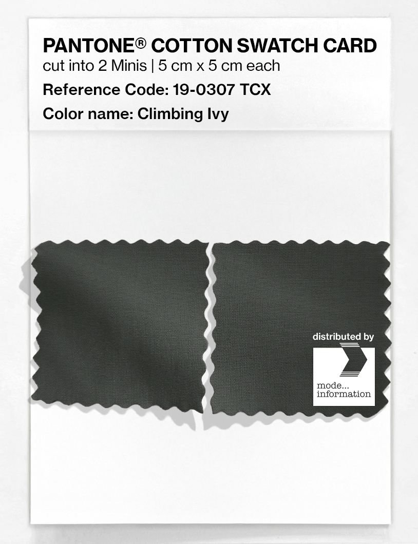 Artikelbild 4 des Artikels “PANTONE® COTTON SWATCH CARD 19-0307 TCX Climbing Ivy “