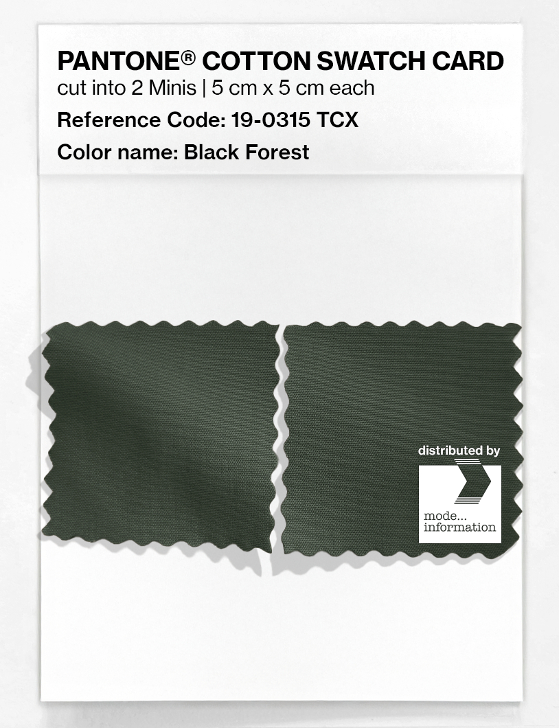Artikelbild 4 des Artikels “PANTONE® COTTON SWATCH CARD 19-0315 TCX Black Forest “