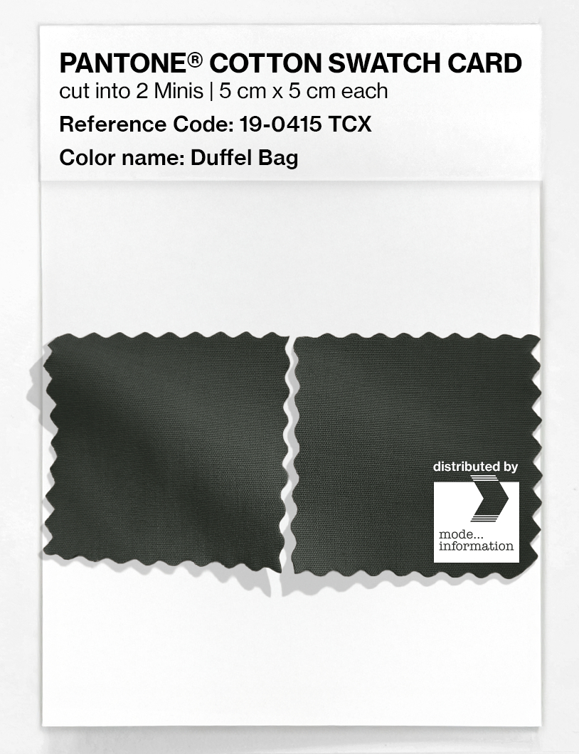 Artikelbild 4 des Artikels “PANTONE® COTTON SWATCH CARD 19-0415 TCX Duffel Bag “