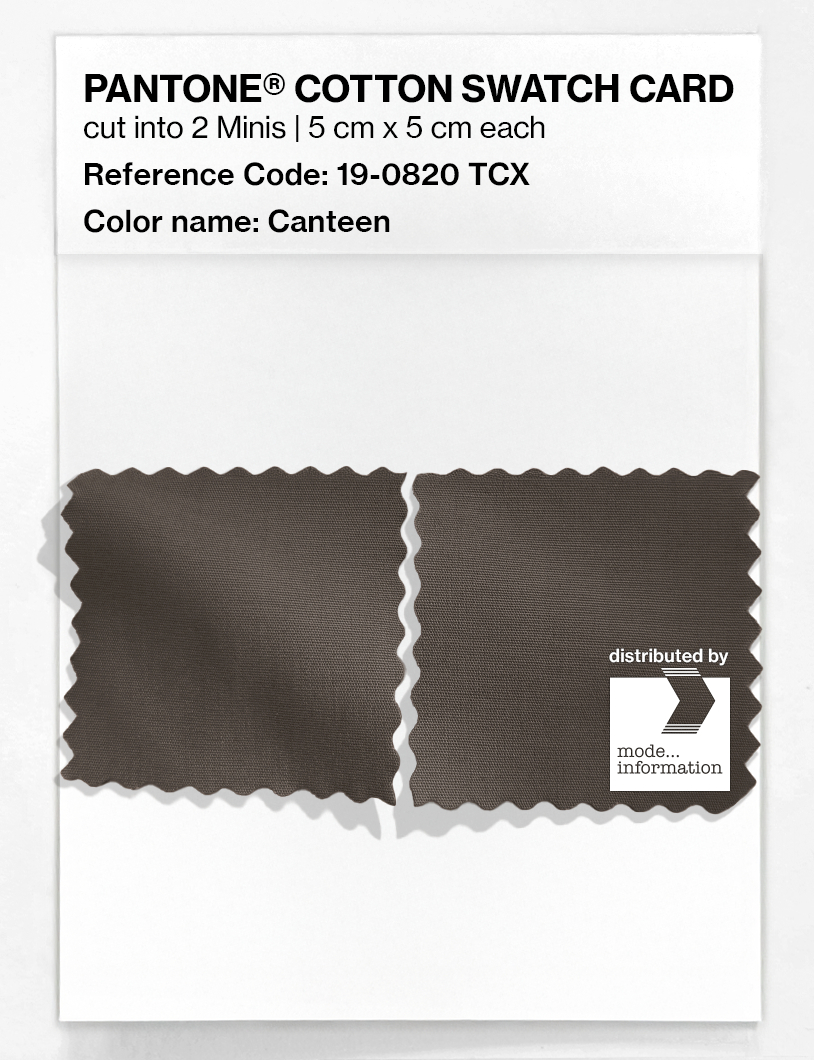 Artikelbild 4 des Artikels “PANTONE® COTTON SWATCH CARD 19-0820 TCX Canteen “