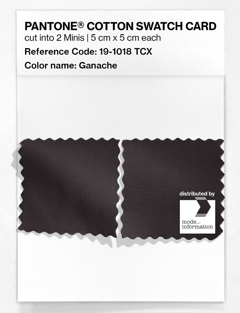 Artikelbild 4 des Artikels “PANTONE® COTTON SWATCH CARD 19-1018 TCX Ganache “