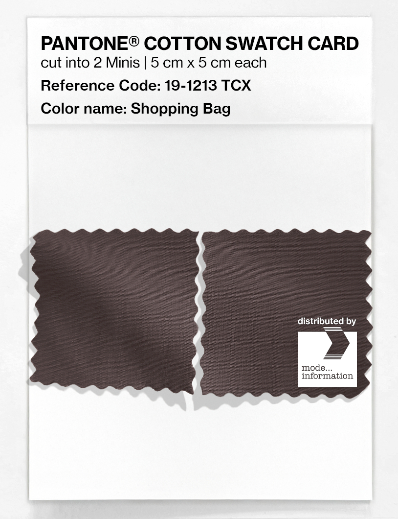 Artikelbild 4 des Artikels “PANTONE® COTTON SWATCH CARD 19-1213 TCX Shopping Bag “