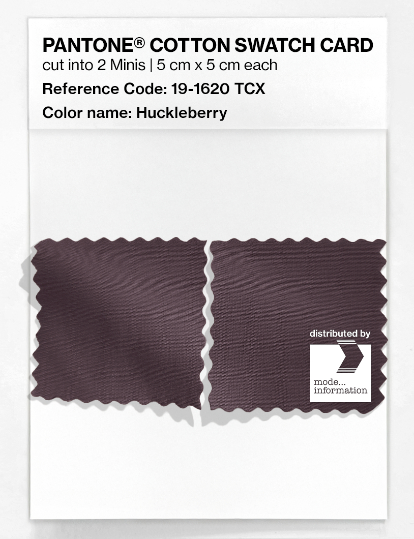 Artikelbild 4 des Artikels “PANTONE® COTTON SWATCH CARD 19-1620 TCX Huckleberry “
